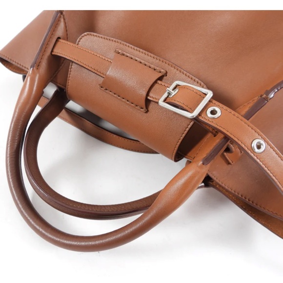 EUC Celine Cognac Brown Small Big Bag Two-Way Bag - Picture 8 of 13